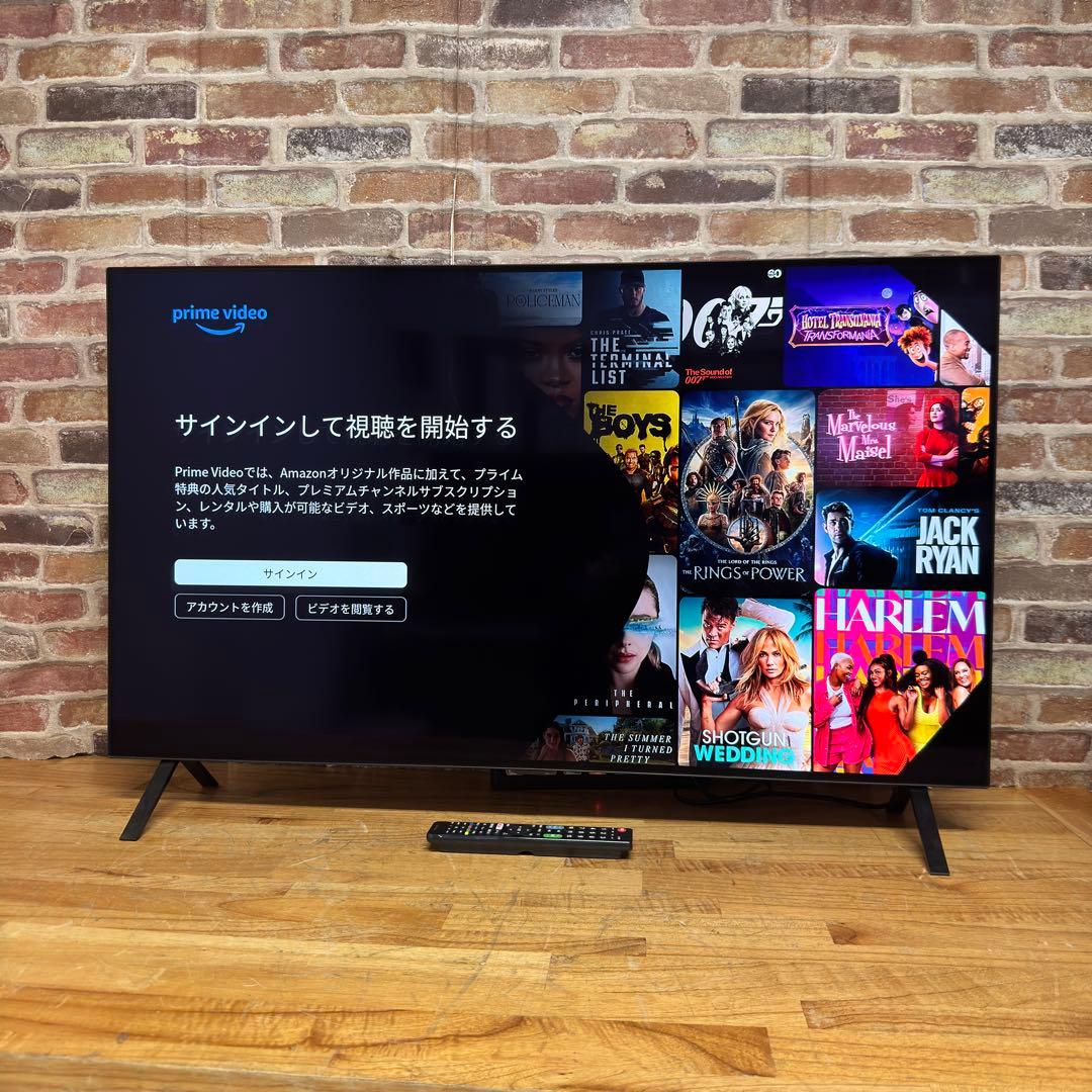 LG 55インチ 4K 有機ELテレビ OLED55A2PJA 動画アプリ搭載