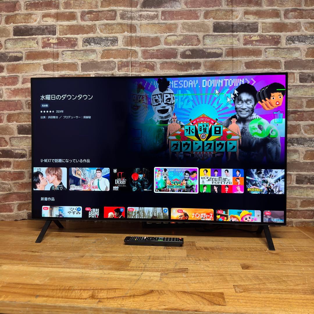 LG 55インチ 4K 有機ELテレビ OLED55A2PJA 動画アプリ搭載