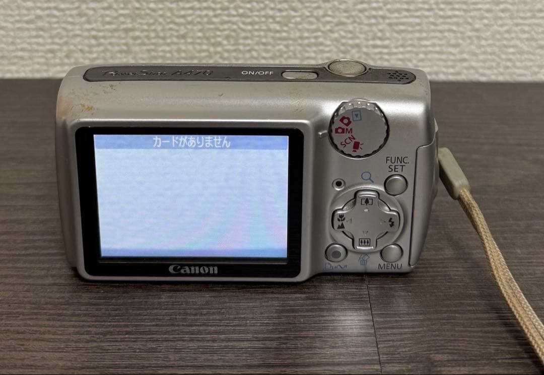 Canon PowerShot A470 シルバージャンク品
