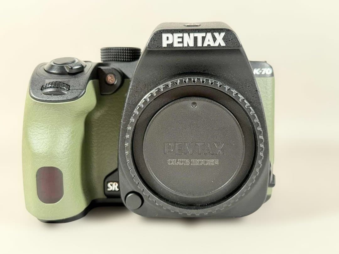 【極美品】PENTAX K-70 アイビー CLUB HOUSEモデル グリーン