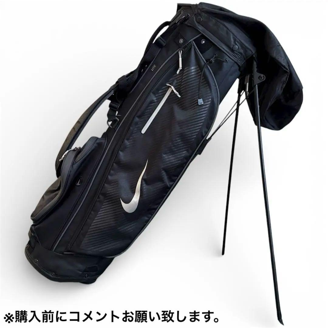NIKE GOLF BAG ナイキ スタンド式 ゴルフバッグ ブラック