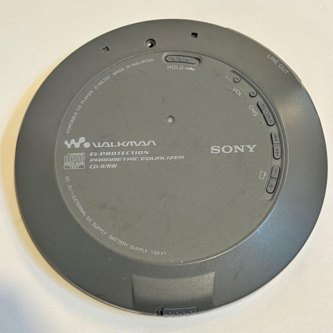 513＊希少　Sony　ウォークマン　D-NE730　MP3　ATRAC形式