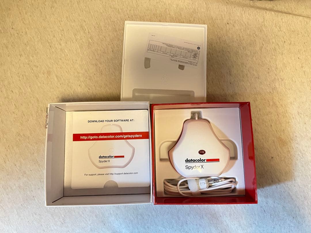 Datacolor SpyderX elite モニターキャリブレーション