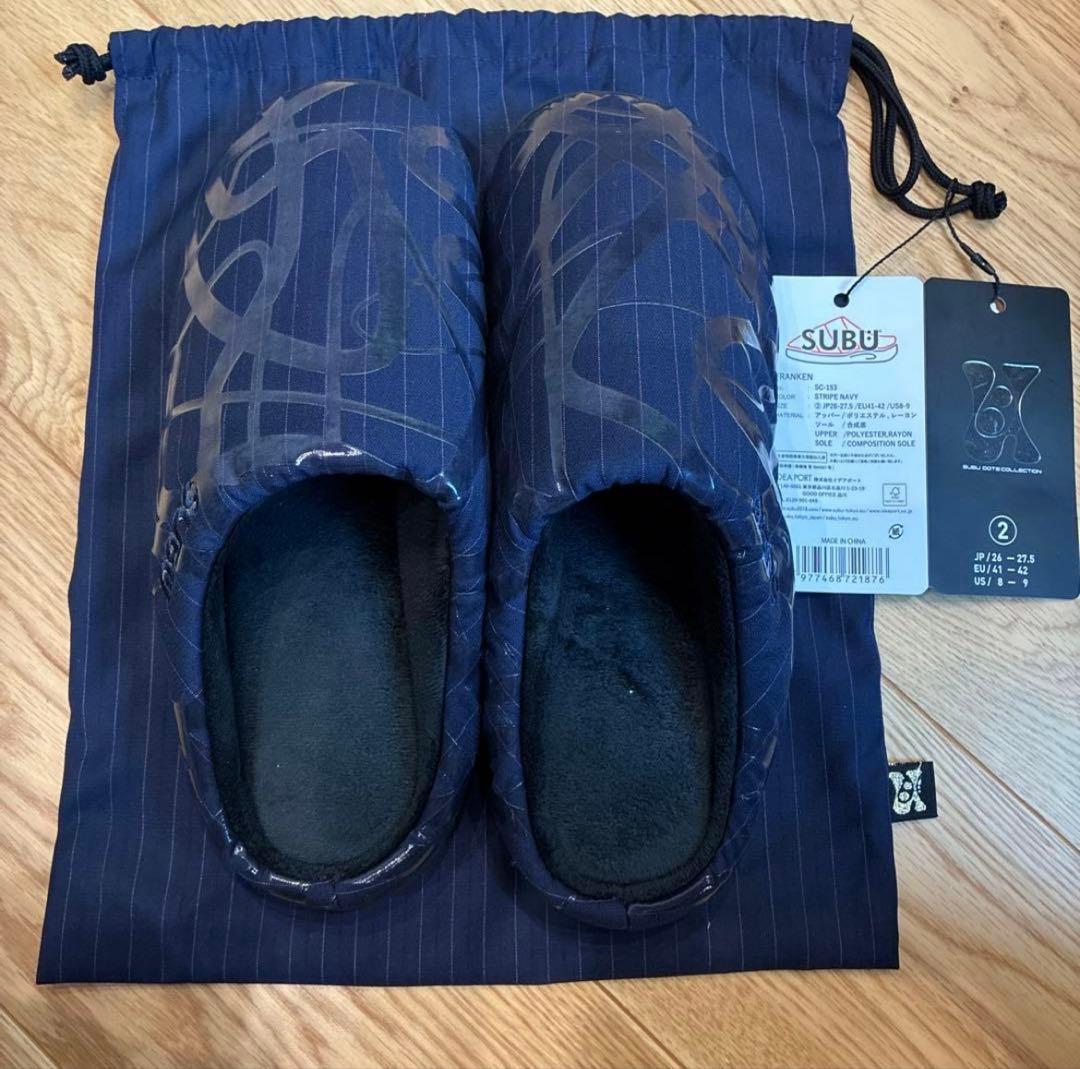 新品SUBUスブFRANKEN NAVY サイズ2 26.0-27.5cm