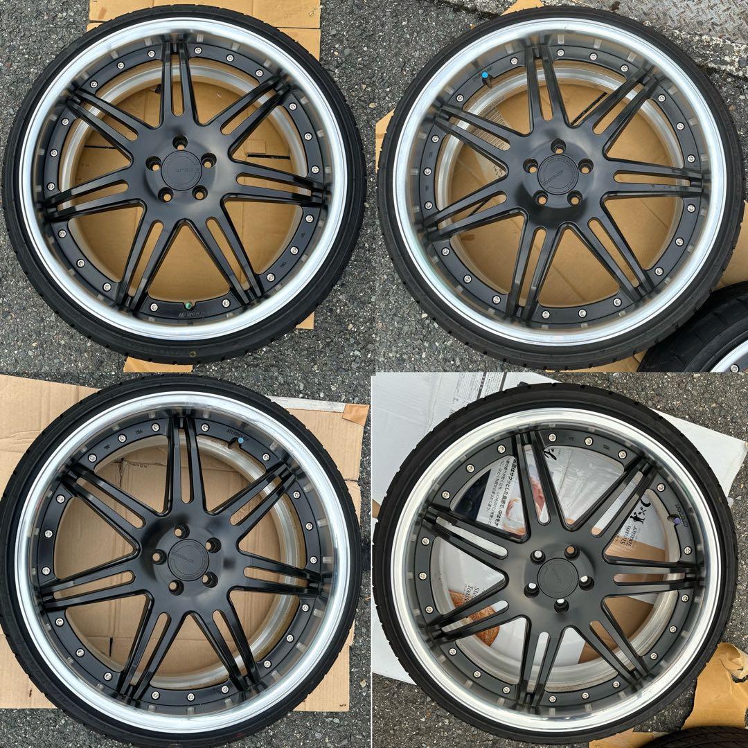 プリウス 50系workワーク グノーシス20インチ タイヤ ホイール セット