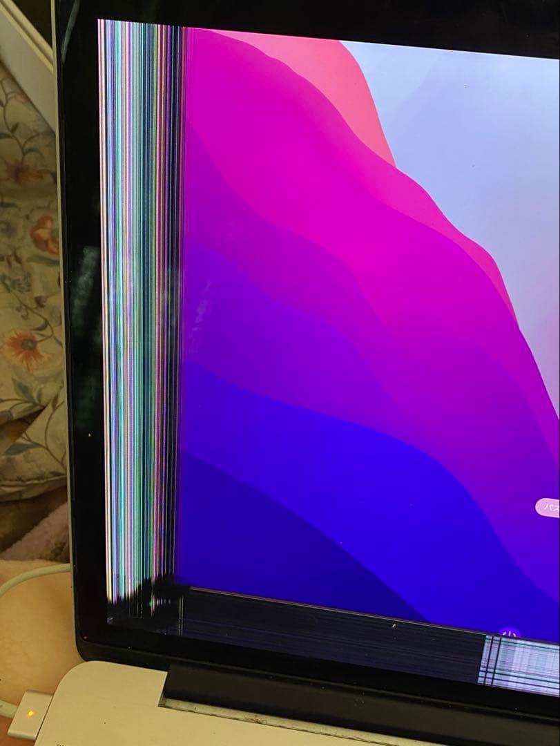 MacBook Pro15インチ Mid 2015 ジャンク 液晶不良 初期化済