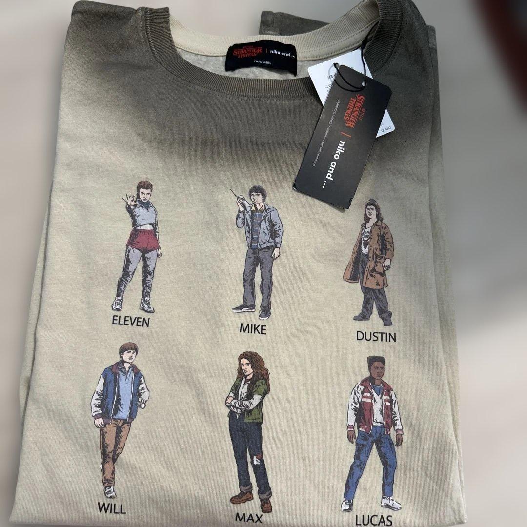 niko and …. 【STRANGER THINGS】ロングTシャツL