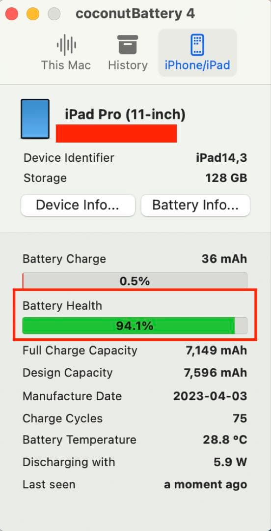 【美品】iPad Pro 11インチ 第4世代 128GB シルバー