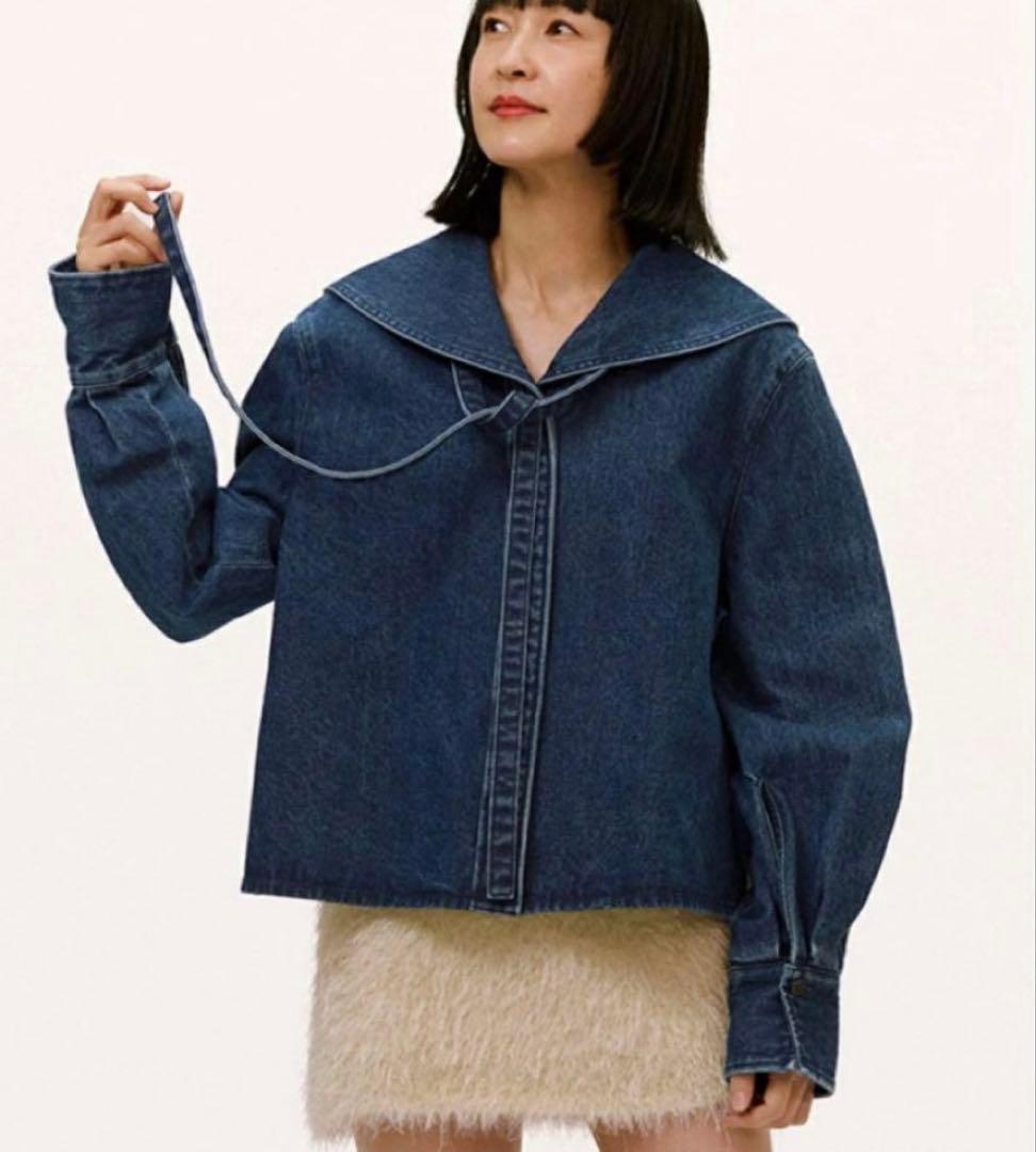 ADAM ET ROPE【nagisa×7×AER 】 DENIM JACKET