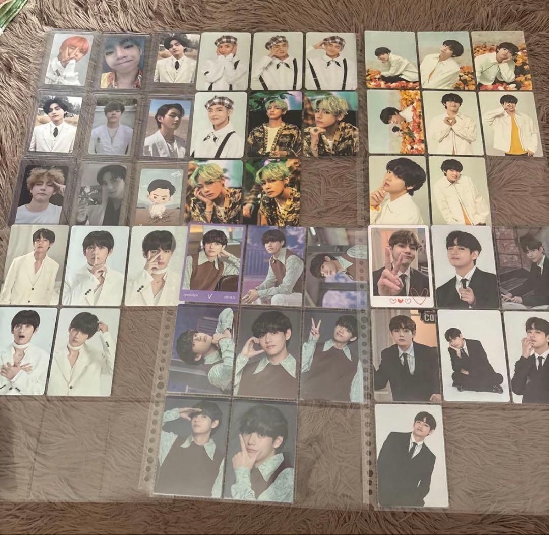 BTS テヒョン テテ トレカ グッズ まとめ売り　レア V