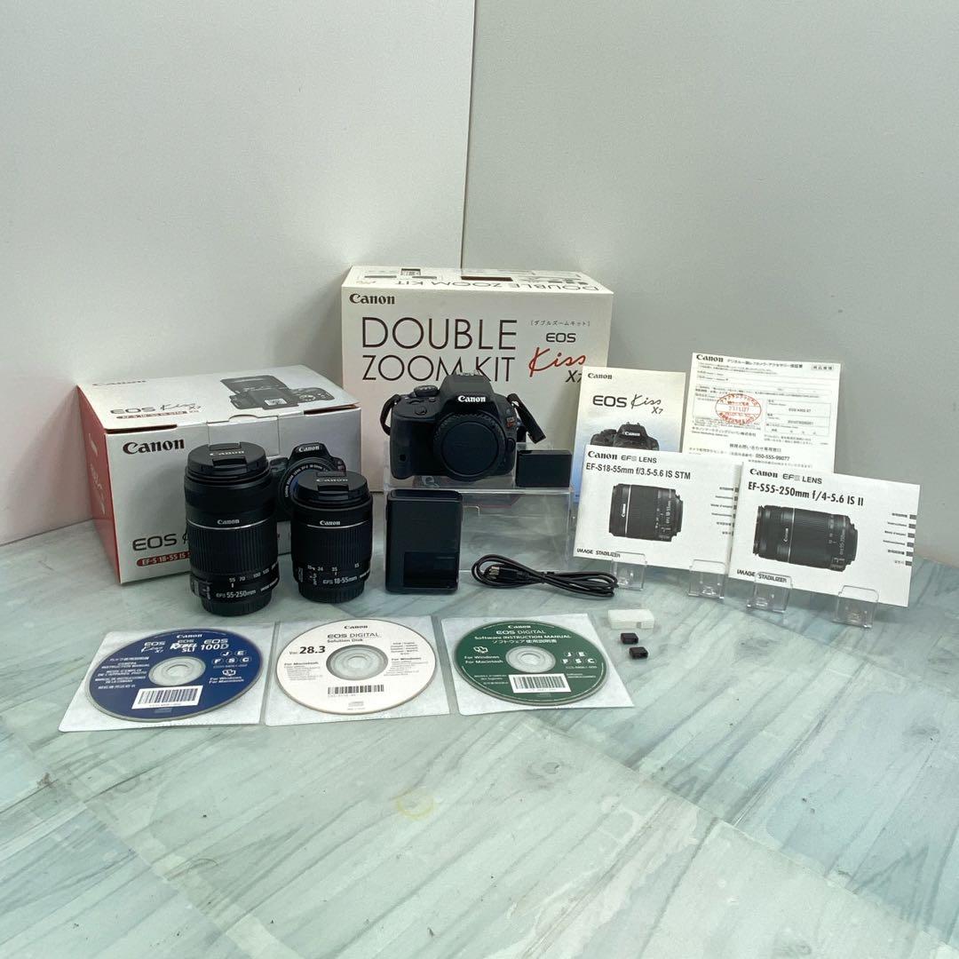 キヤノン Canon EOS Kiss X7 ダブルズームキット