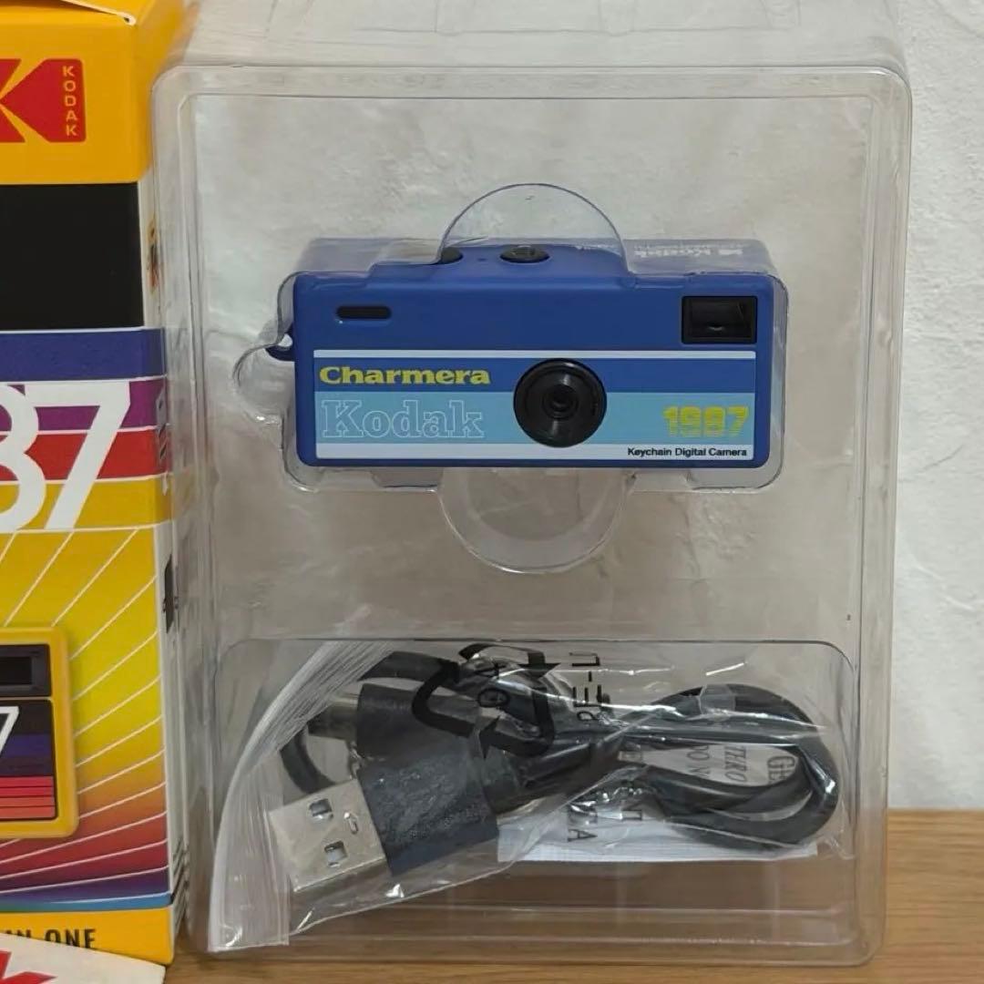 【新品未使用】Kodak Charmera コダック チャーメラ レッド＆ブルー