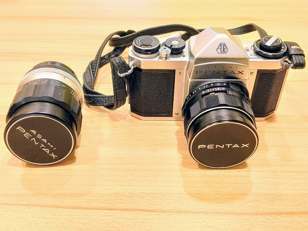 ASAHI PENTAX SV フィルム一眼レフカメラ レンズセット