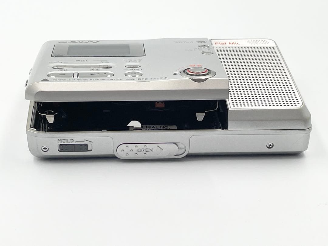録音再生○ 動作良好　SONY MZ-B10 単三電池式　MDレコーダー