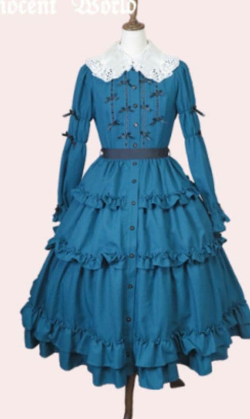 Innocent world 大人アリスリボンドレス アリスブルー　Lサイズ