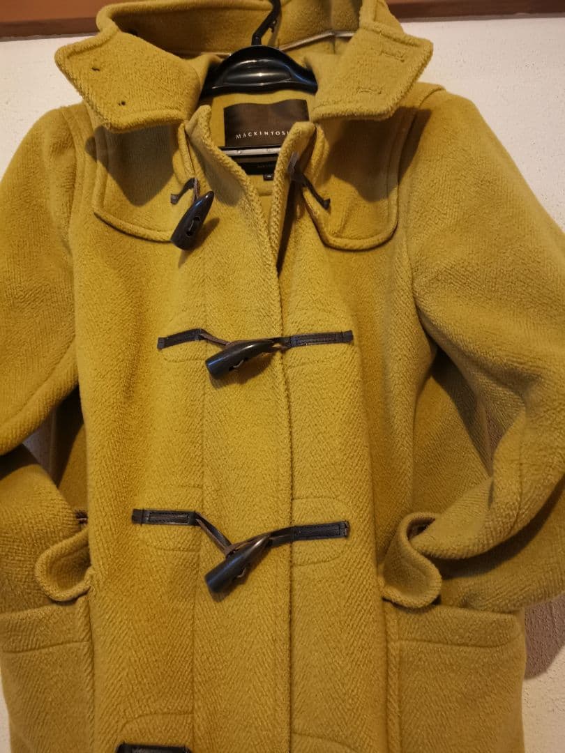 MACKINTOSH ダッフルコート M 美品 マスタード