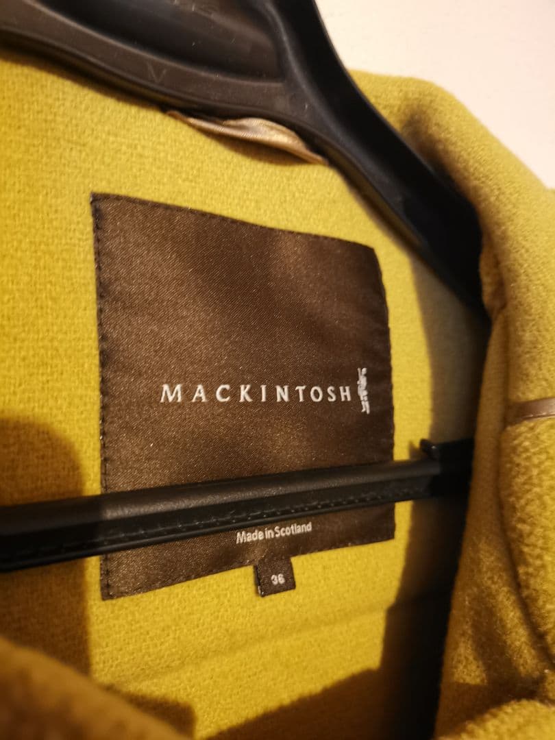 MACKINTOSH ダッフルコート M 美品 マスタード
