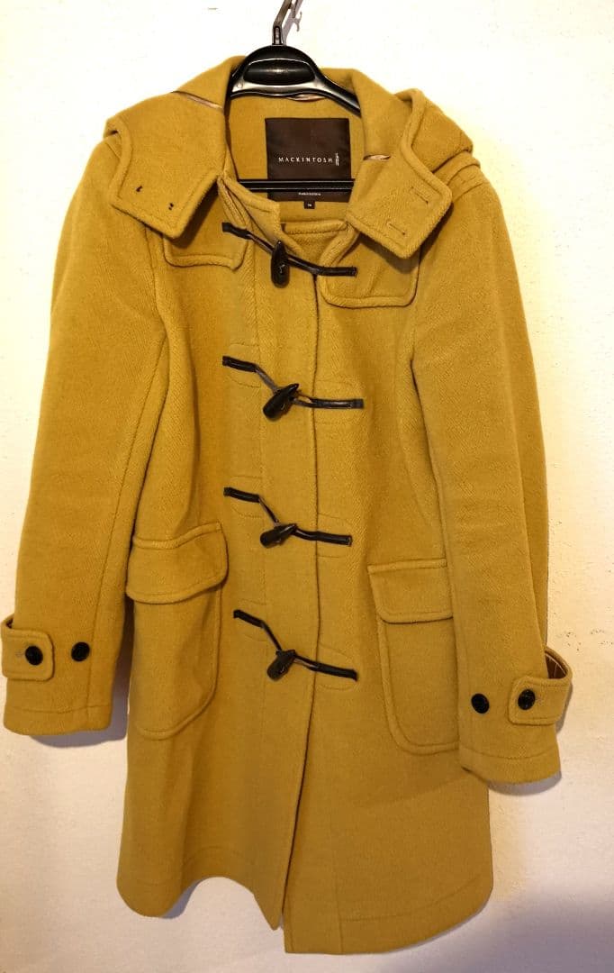 MACKINTOSH ダッフルコート M 美品 マスタード