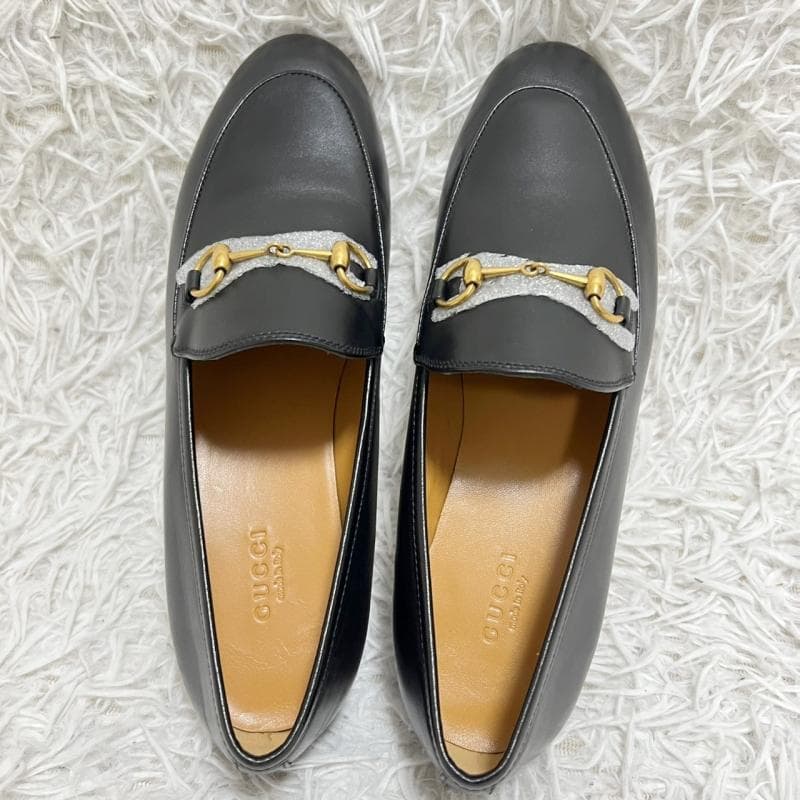 未使用 GUCCI ローファー 482464 ホースビット ヨルダーン