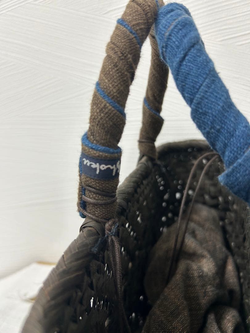 ST-130 山葡萄　ツル　かごバッグ　山ブドウ　蔦