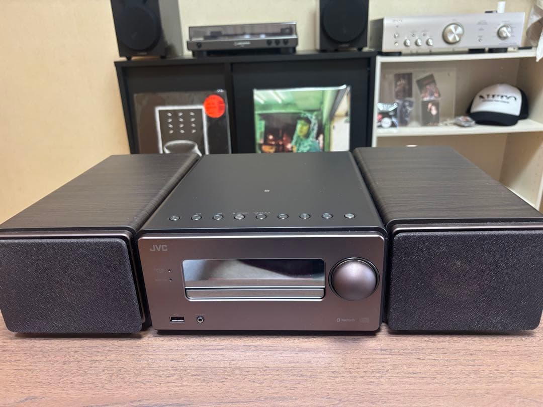 【美品】JVC CA-EXS55ミニコンポ Bluetooth搭載