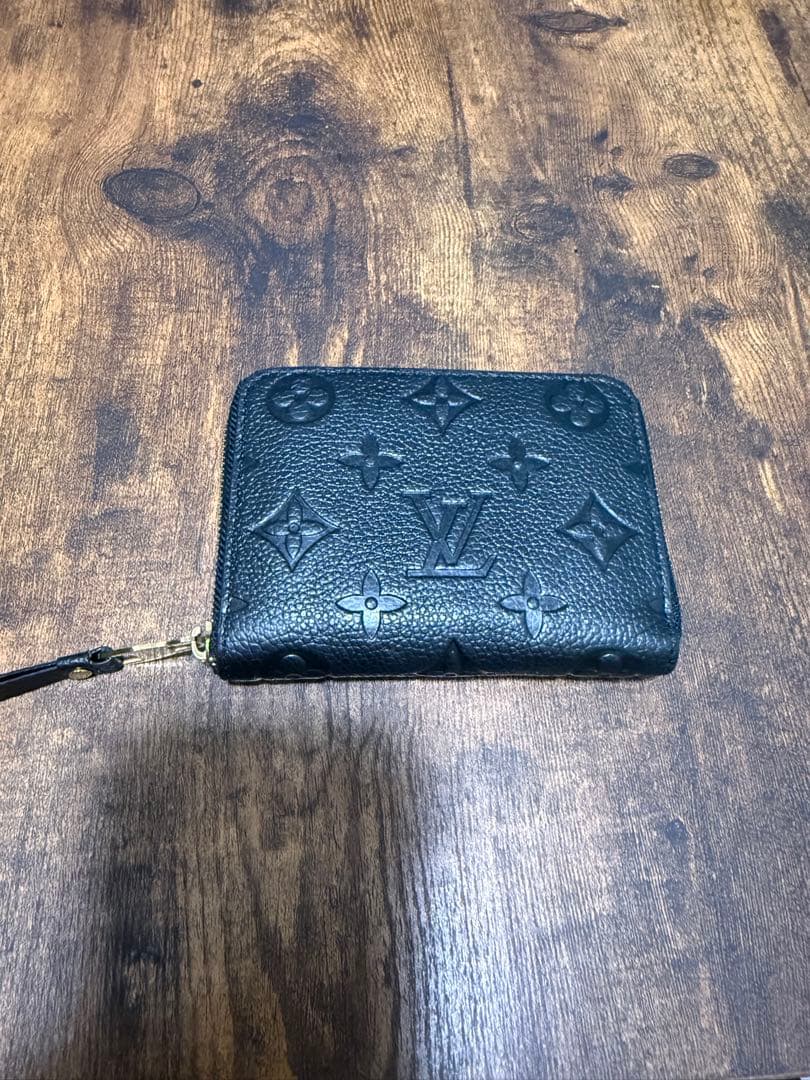 美品✨ルイヴィトン ジッピーパース モノグラム アンプラント ブラック