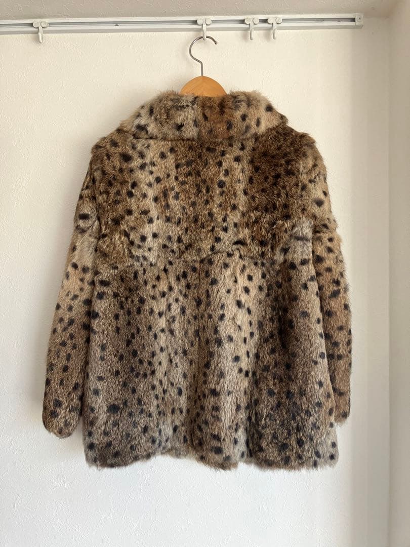 新品　IENA イエナ ブルゾン　コート　リアルファー　レオパード パーティ