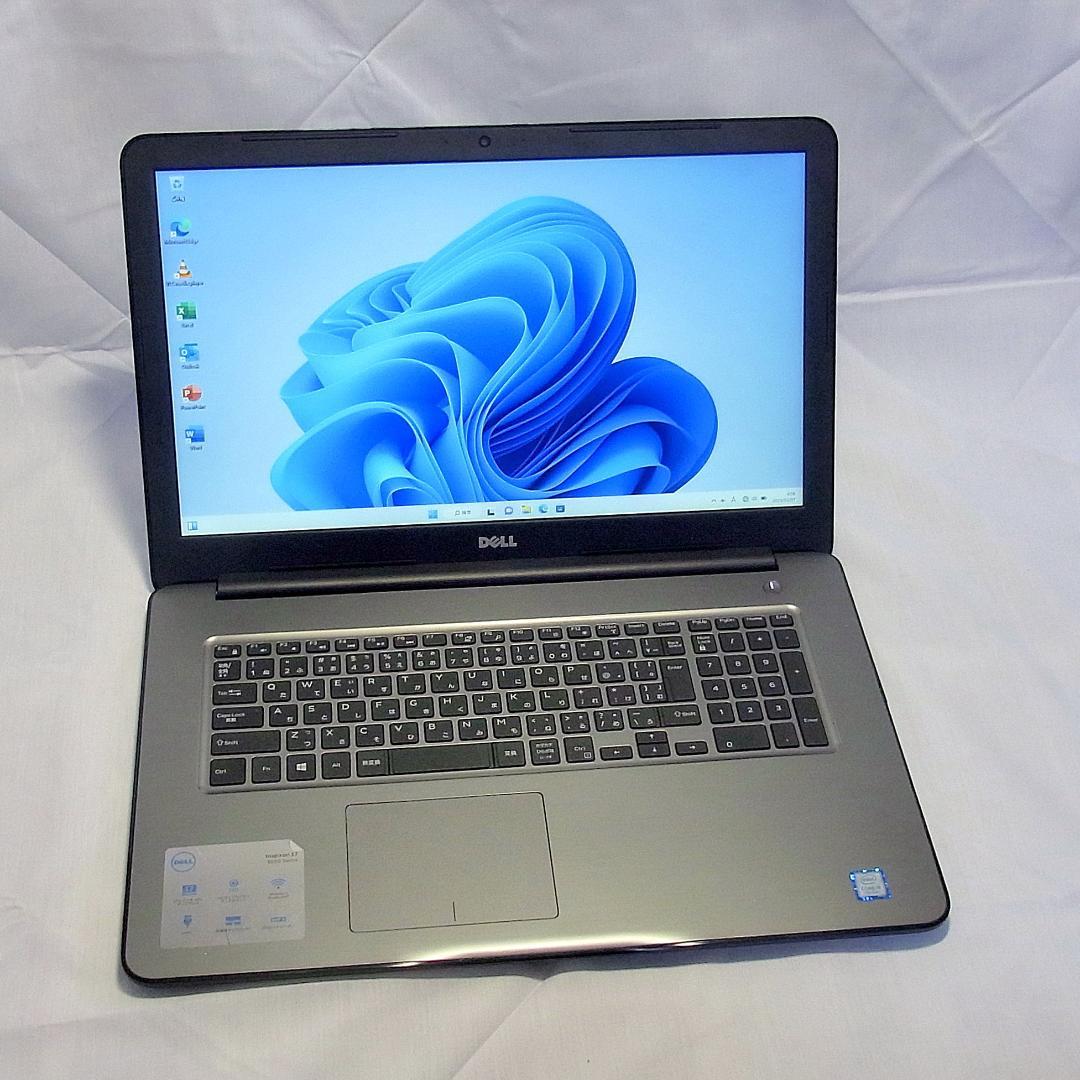 【メモリ等が更に急騰！お早めに】17型デルPC／32GB／第7世代／i7／SSD