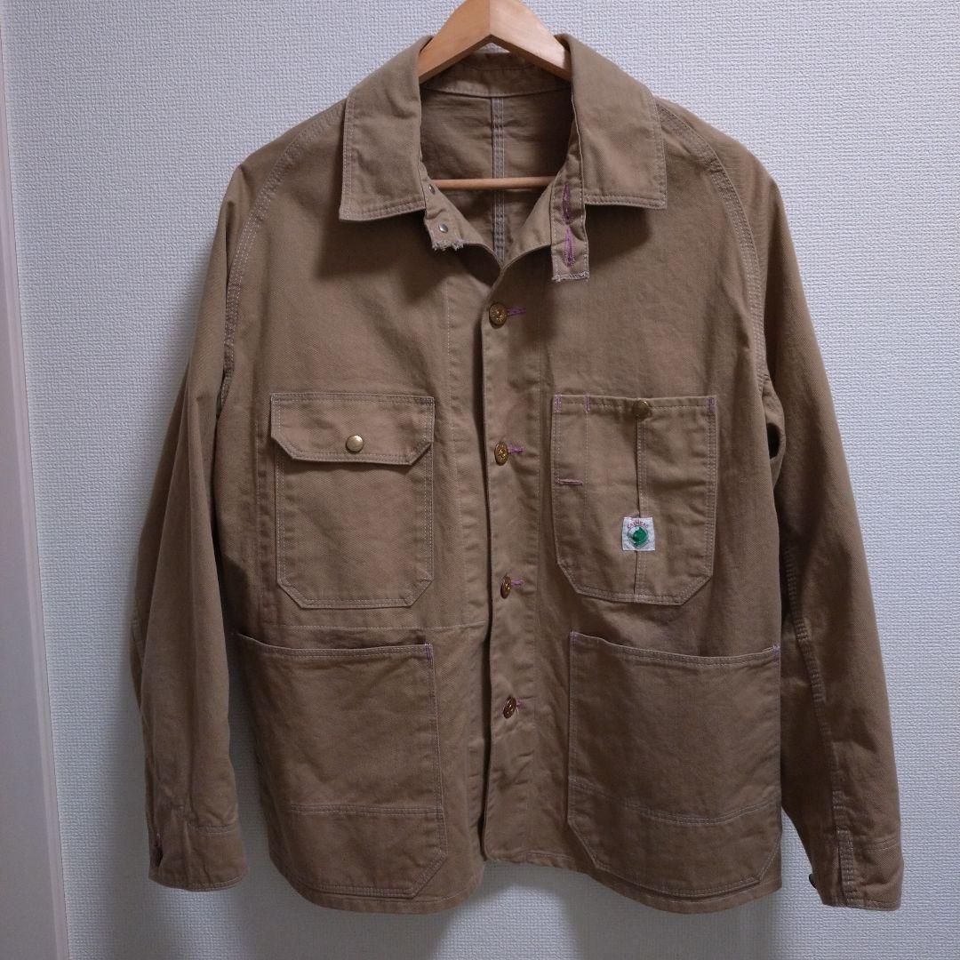 TCBジーンズ Cat Head Jacket カーキ