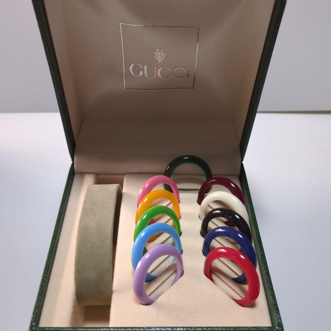 GUCCI チェンジベゼル 11個のみ ケース入り