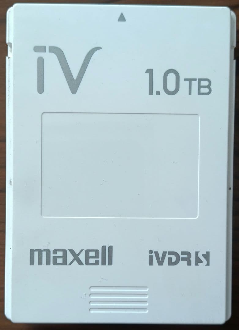 maxell iVDRS 1TB 動作確認済み マクセル wooo ivdr-s
