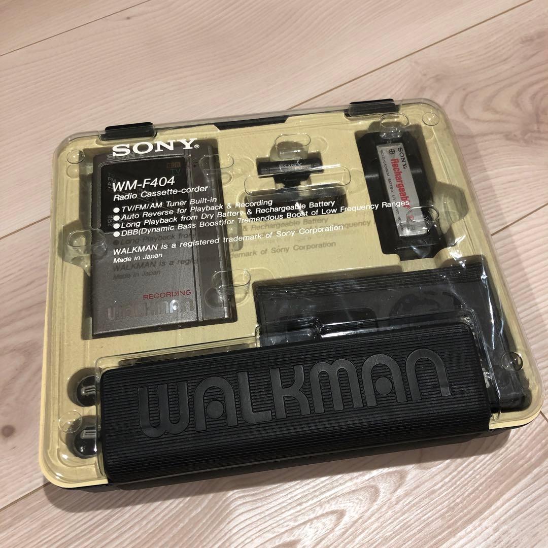 動作 半確認）SONY WM-F404 ウォークマン カセットプレーヤー