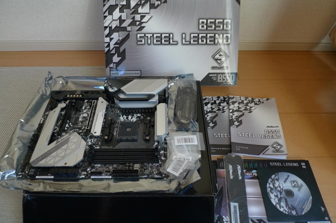 ASRock　B550 STEEL LEGEND マザーボード
