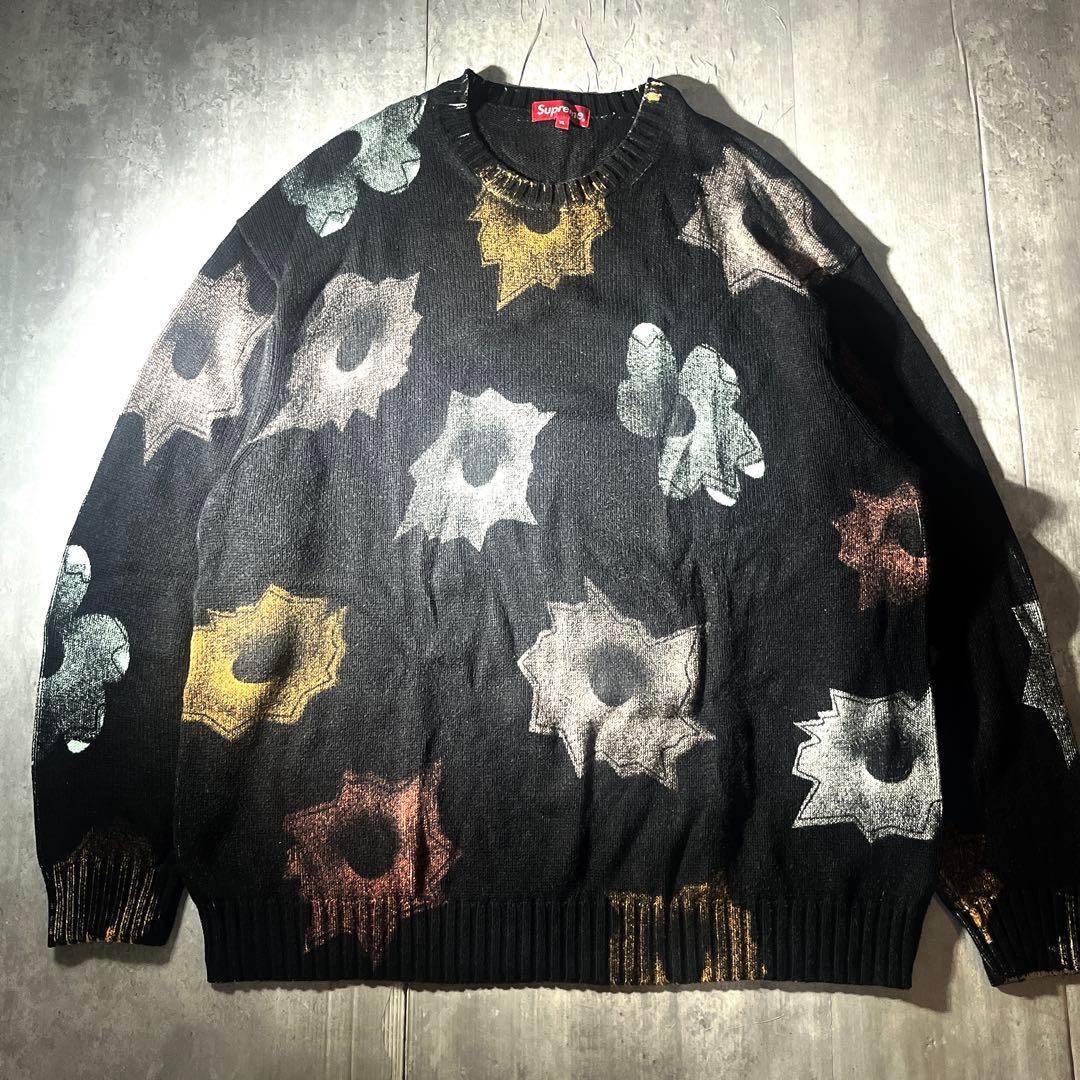 【入手困難　XLサイズ】supreme Nate lowman sweater