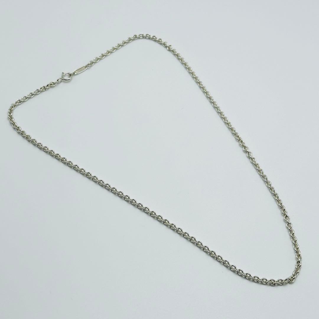 Tiffany チェーンネックレス　2mm幅　太め　シルバー　Ag925
