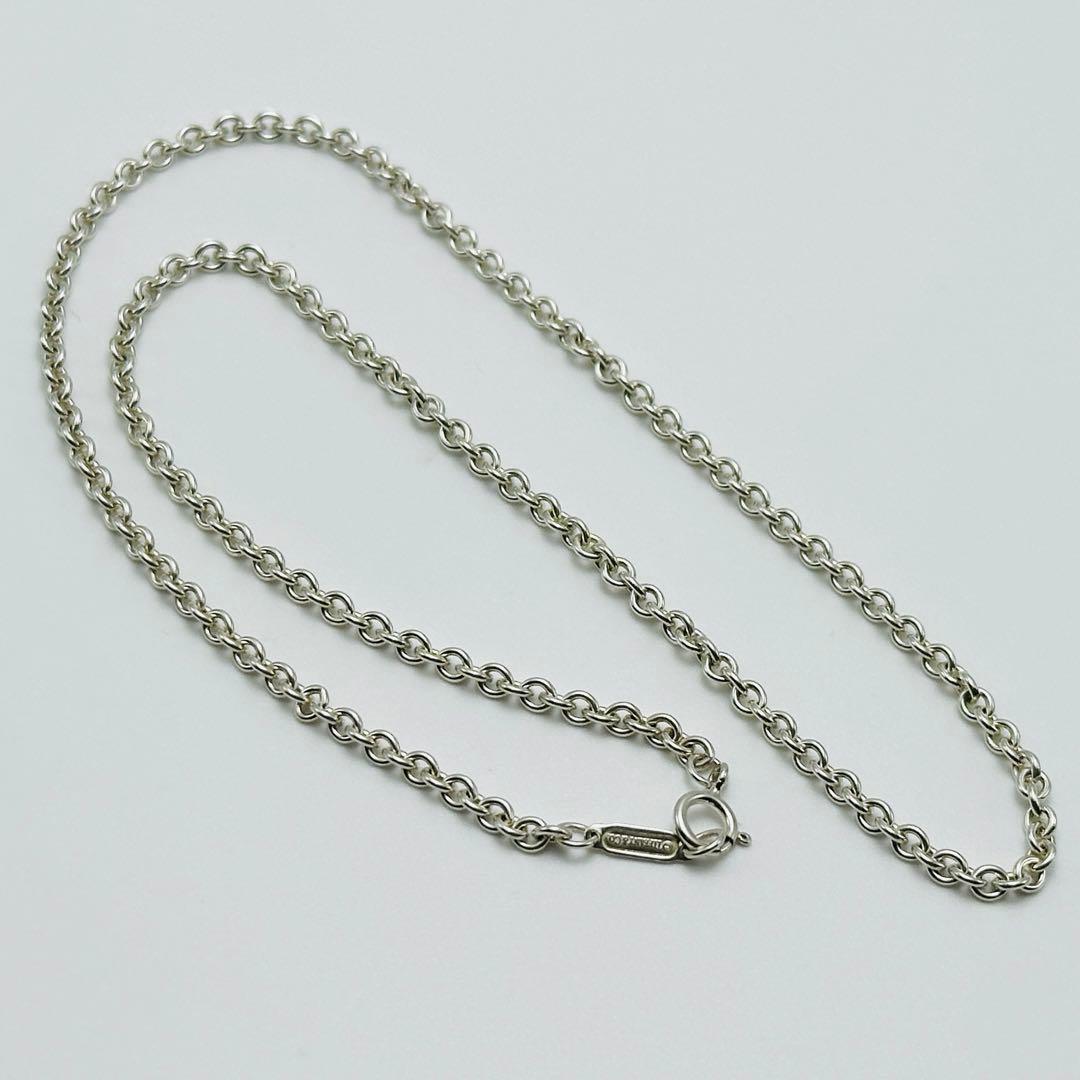 Tiffany チェーンネックレス　2mm幅　太め　シルバー　Ag925
