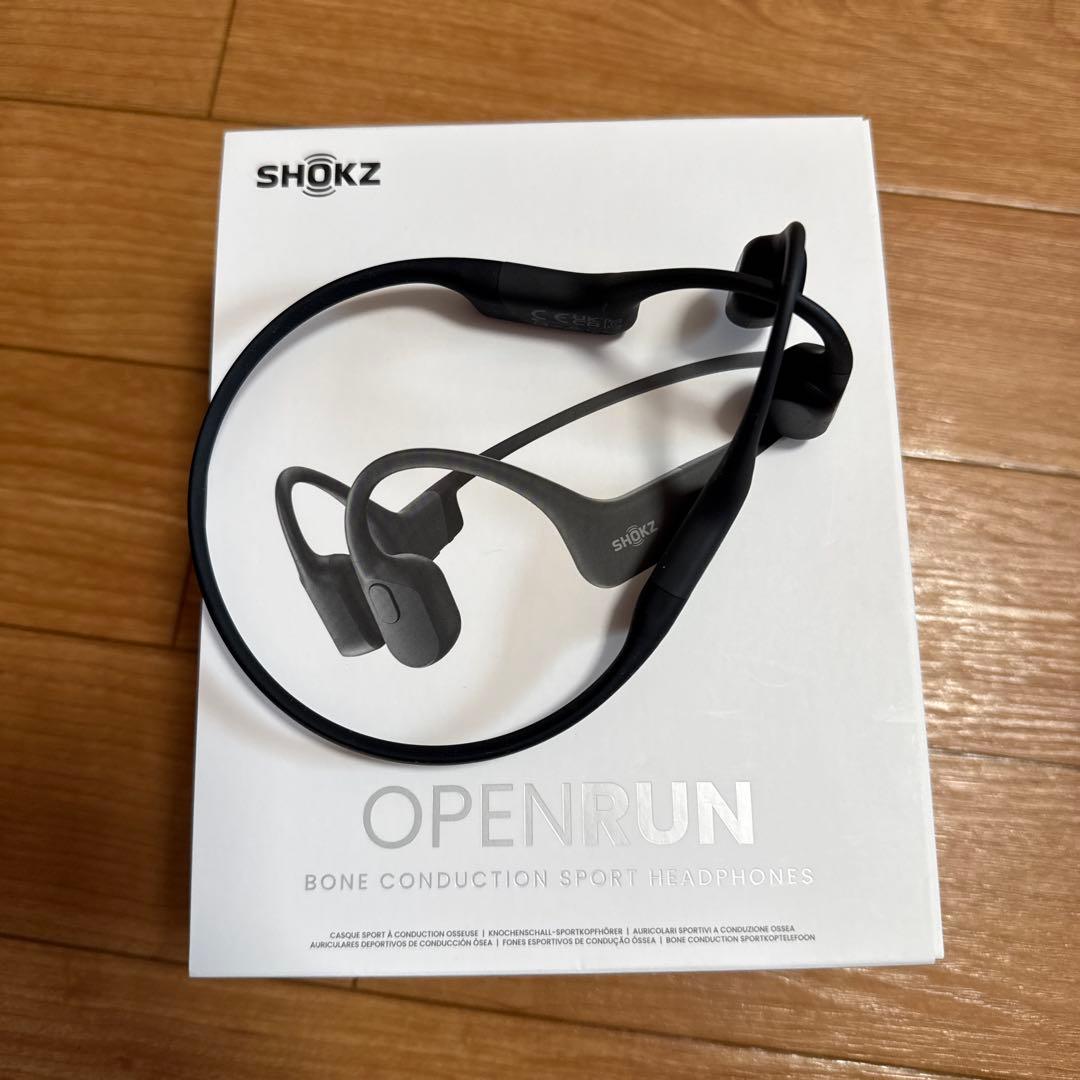 shokz open run 骨伝導イヤホン