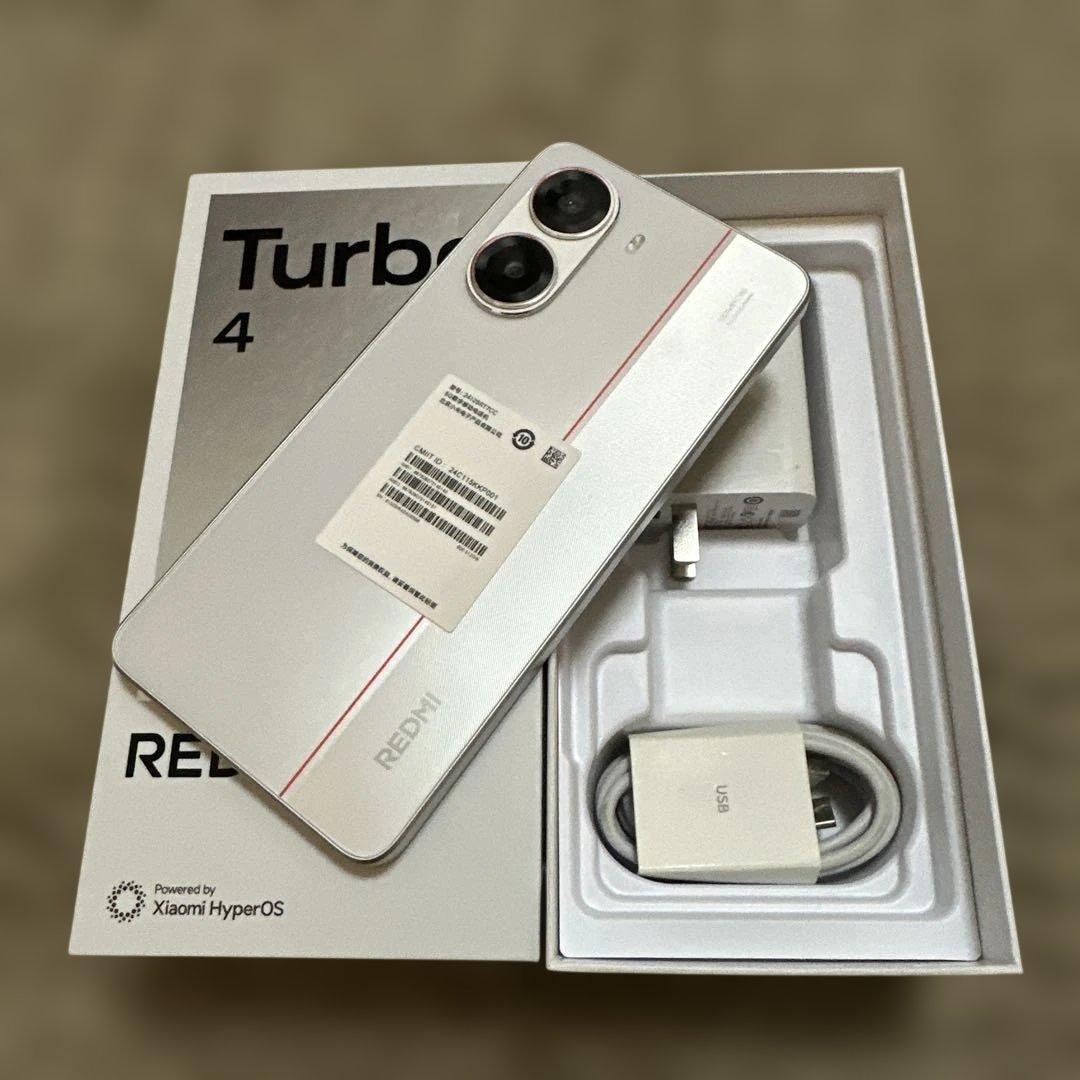 REDMI Turbo 4 16GB/512GB ホワイト