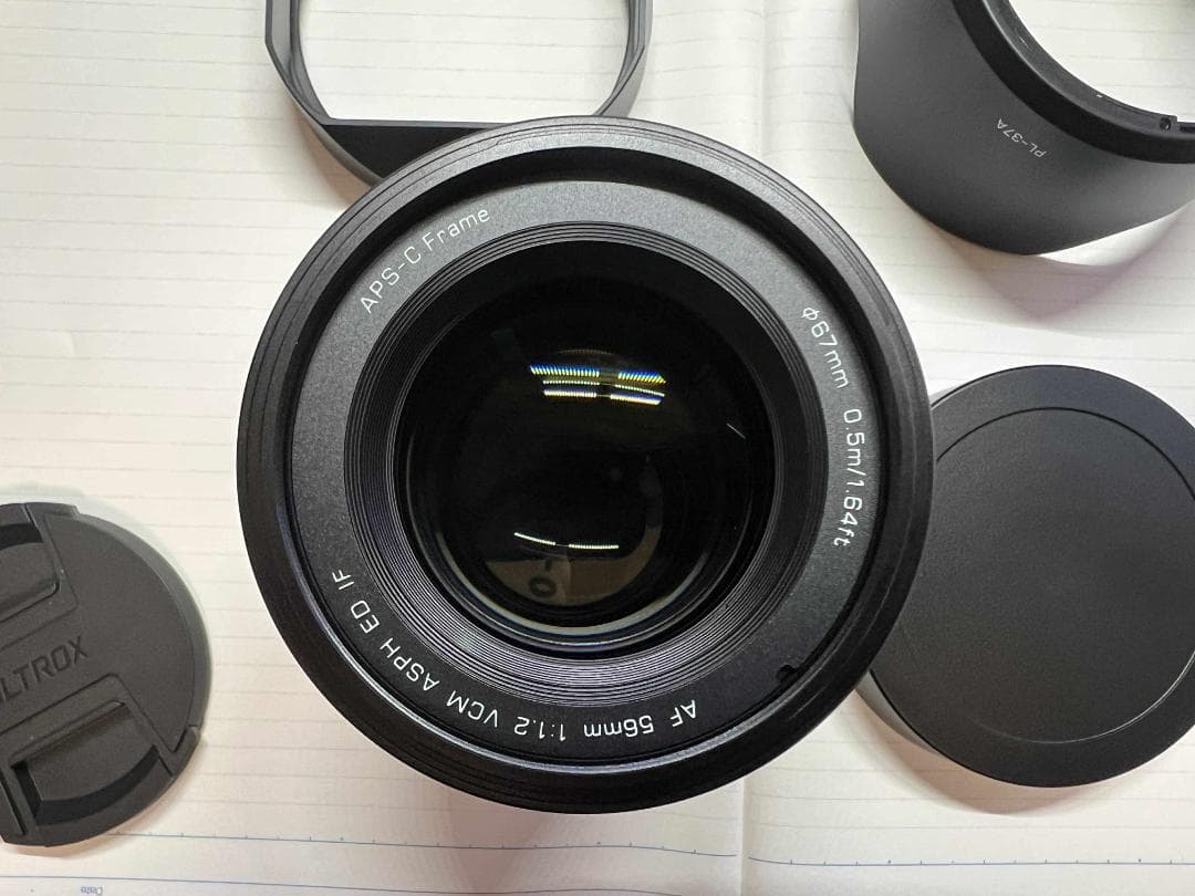 Viltrox 56mm f1.2 PRO 富士Xマウント用 スクエアフード付