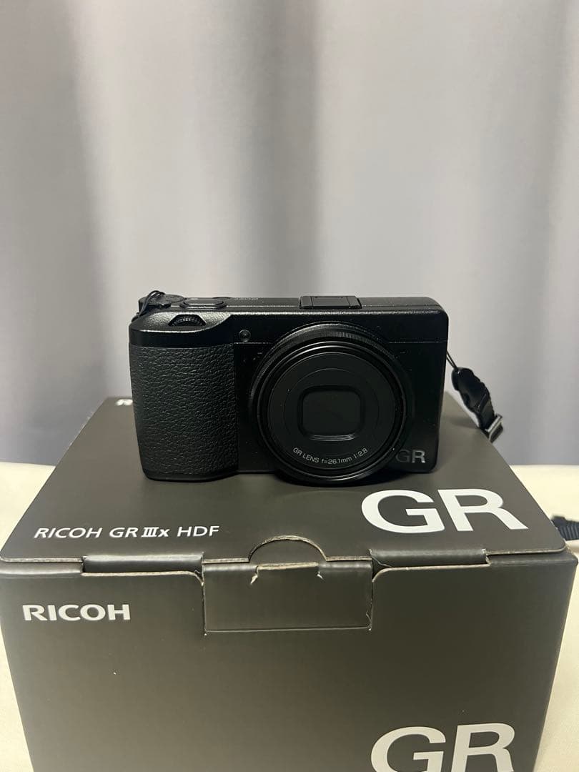 RICOH GRIIIx HDF/箱、付属品付き