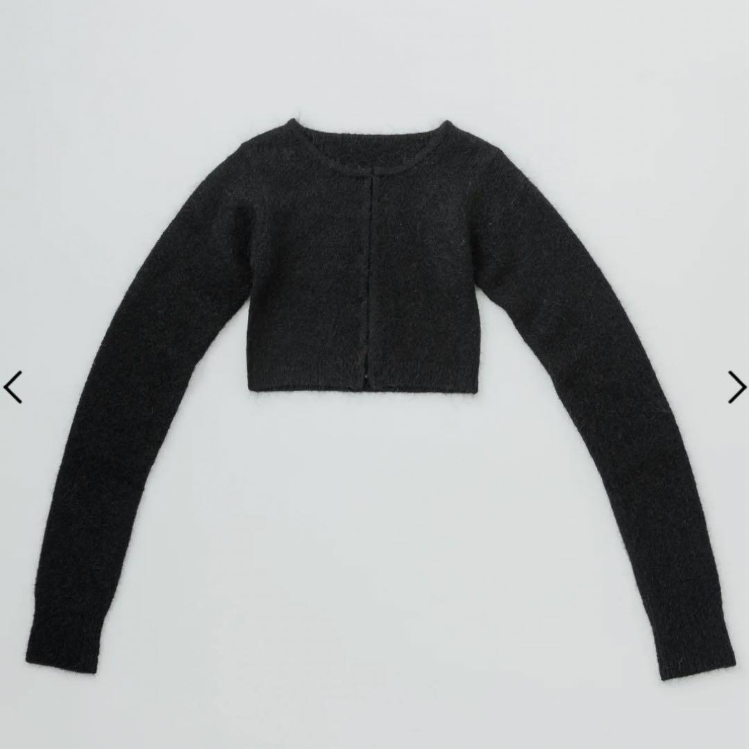 トップス yo BIOTOP Wool mohair hook cardigan