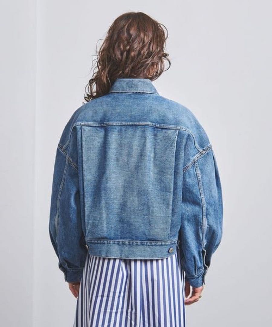 HYKE ハイク　バルーンスリーブ デニムジャケット 新品　サイズ1