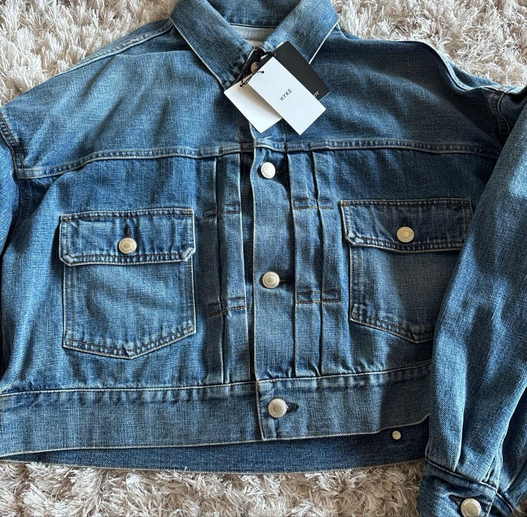 HYKE ハイク　バルーンスリーブ デニムジャケット 新品　サイズ1