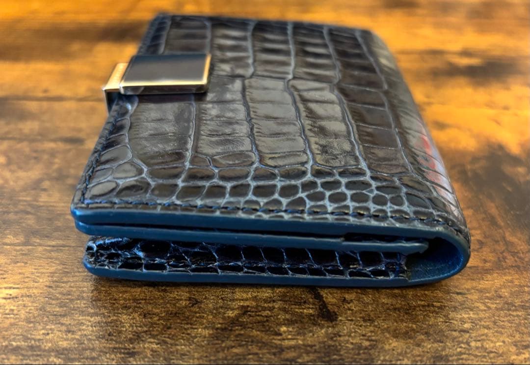 【最終価格】スマイソン　クロコダイル　名刺入れ　カードケース