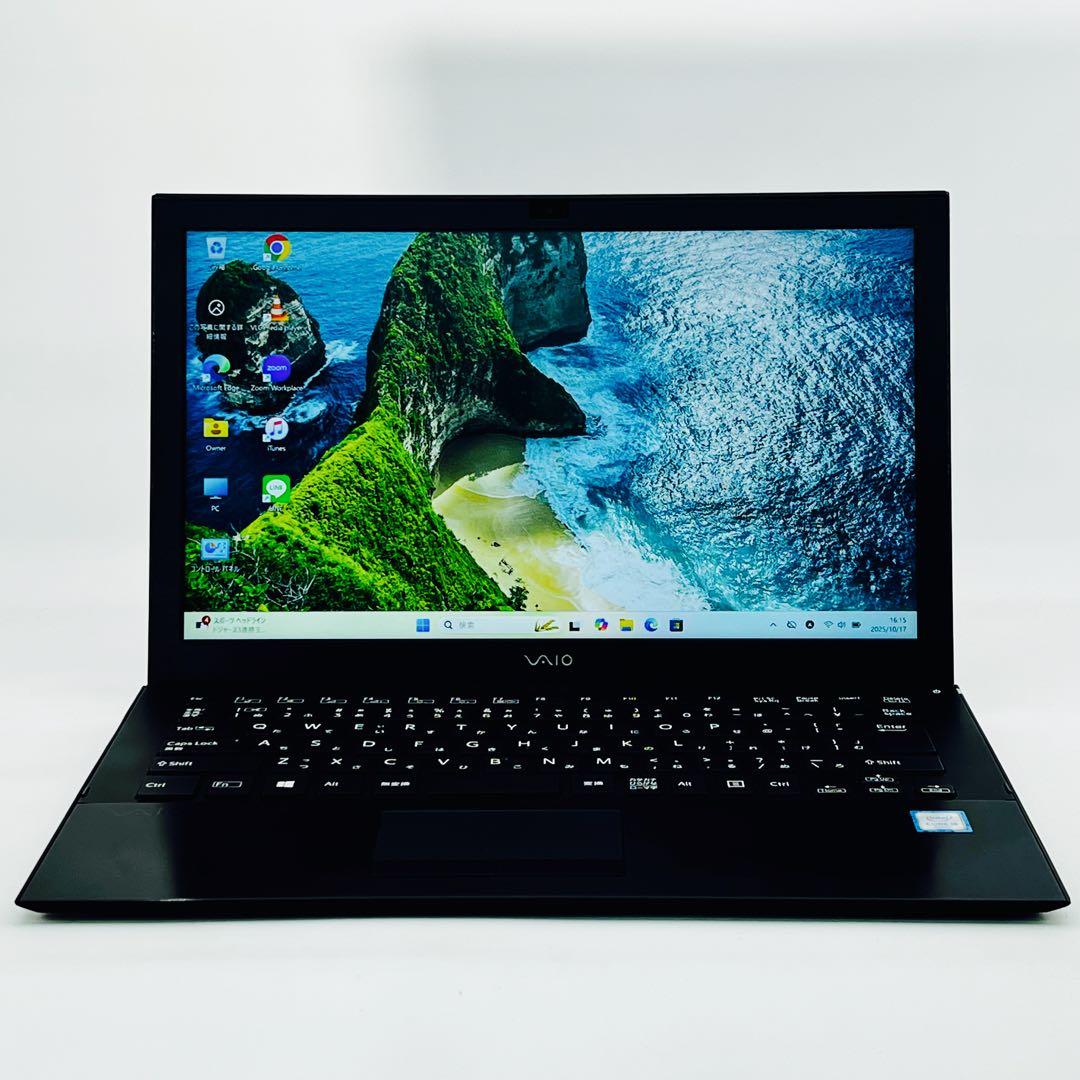 VAIO Corei5 8GB ノートパソコン Windows11 オフィス付き