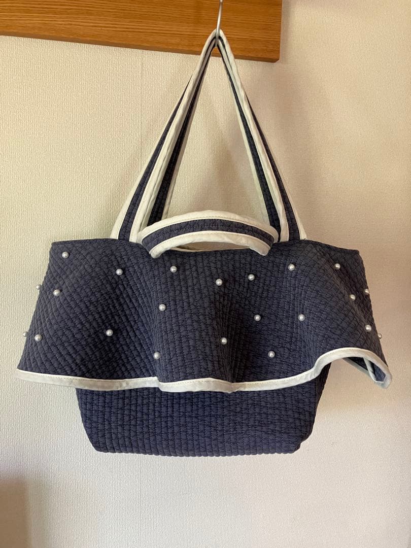 coo..kuuさまヌビたっぷりフレアダブルハンドルバッグ オーダー専用ページ