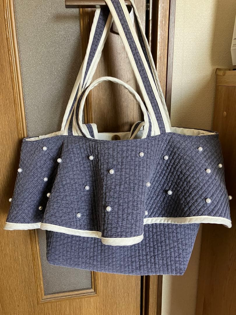 coo..kuuさまヌビたっぷりフレアダブルハンドルバッグ オーダー専用ページ