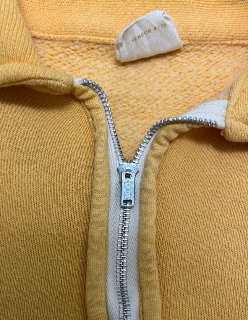 50s TOWNCRAFT/タウンクラフト ハーフジップスウェット