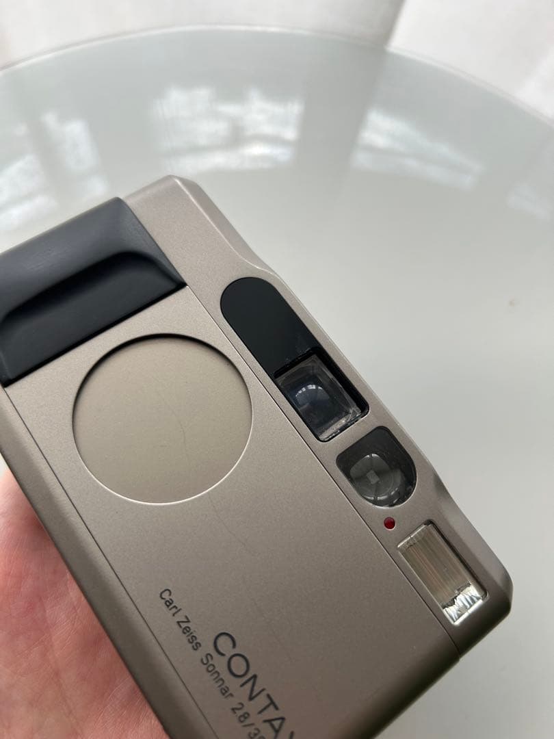 CONTAX T2 コンパクトフィルムカメラ Carl Zeiss ジャンク