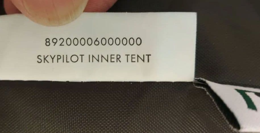 hakamatarrr様　スカイパイロットTC　インナーテント　専用グランドシー